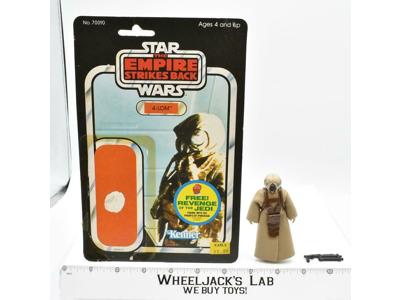 4-Lom 100% Complete 48 Back ESB Star Wars Kenner 1980 NO REPRO