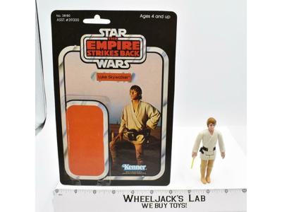 Luke Skywalker Farmboy BROWN HAIR Complete 41 Back ESB Star Wars 1980 NO REPRO