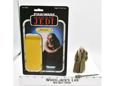 Bib Fortuna 100% Complete 65 Back ROTJ Star Wars Kenner 1983 NO REPRO