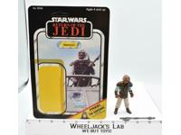 Weequay UNPUNCHED Complete 65 Back ROTJ Star Wars Kenner 1983 NO REPRO