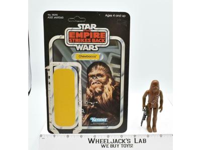 Chewbacca UNPUNCHED 100% Complete 41 Back ESB Star Wars Kenner 1980 NO REPRO
