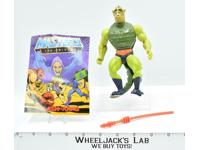 Whiplash Complete 1984 He-man MOTU Mattel Masters of the Universe W/ Comic
