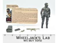 Firefly V1 100% Complete 1984 GI Joe ARAH Hasbro Vintage Action Figure