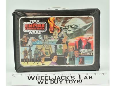 Vinyl Action Figure Collector's Case W/2 Trays ESB Star Wars 1980 Kenner Vintage