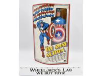 Captain American 12.5" Fly Away Action MIB NRFB 1979 Mego Vintage Figure