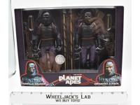 Planet of the Apes Gorilla Soldier Infantry 2-Pack TRU 2014 NECA NEW MISB 2014