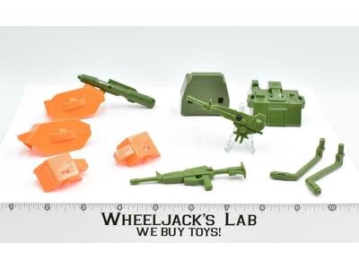 Roadbuster Weapons Accessories Lot 10 Pieces 1985 G1 Transformers Vintage Hasbro