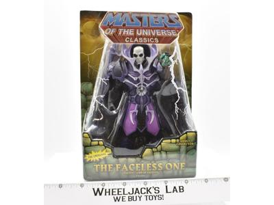 The Faceless One MOSC He-Man Masters of the Universe MOTU Classics 2010 Mattel
