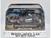 Barricade &amp; Frenzy Human Alliance MISB ROTF Revenge Of The Fallen Transformers