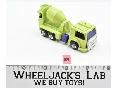 Mixmaster #39 Devastator 1985 Hasbro G1 Transformers Cement Mixer Action Figure
