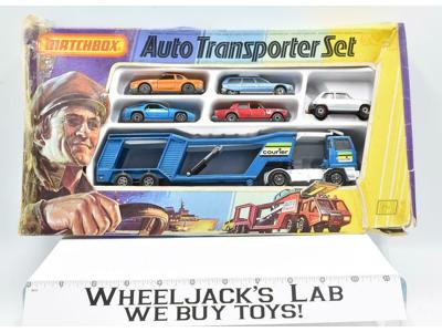 G-1 Auto Transporter Set Boxed Matchbox Lesney Bedford Cars Vintage 1979 Cars