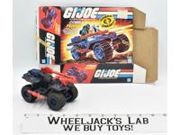 Cobra Ferret ATV Vehicle 100% Complete W/Box GI Joe 1985 Action Figure Vintage