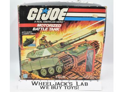 MOBAT Motorized Battle Tank w/ Box GI Joe 1982 Hasbro Action Vehicle Vintage