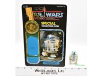 R2-D2 Pop Up Lightsaber Complete 92 Back Star Wars POTF 1985 Kenner NO REPRO