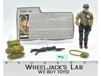 Tunnel Rat #2 GI Joe V1 ARAH Vintage Hasbro 1987 Action Figure
