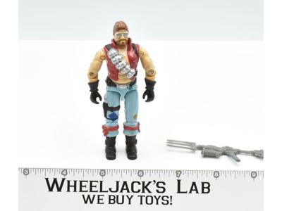Monkeywrench Dreadnok V1 100% Complete 1986 GI Joe ARAH Hasbro Action Figure