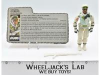 Iceberg V1 100% Complete 1986 GI Joe ARAH Hasbro Vintage Action Figure