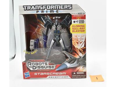 Starscream #1 MISB NEW Transformers Prime RID Hasbro 2011 Action Figure