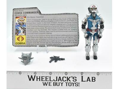 Cobra Commander V3 100% Complete 1987 GI Joe ARAH Hasbro Vintage Action Figure