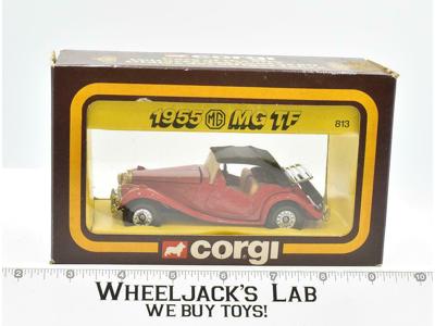 1955 MG TF 813 Cars Of The 50s Classics Diecast Vehicle Vintage 1984 Corgi