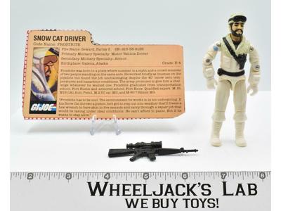 Frostbite 100% Complete GI Joe V1 ARAH Vintage Hasbro 1985 Action Figure