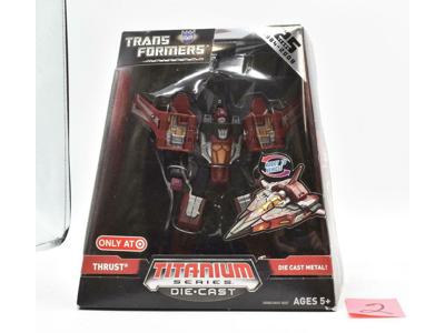 Thrust #2 Titanium Die-Cast 2006 Transformers Universe Hasbro Action Figure
