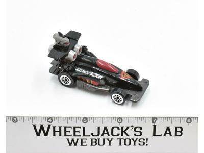 Black Missile Launcher Robo Wheels 2001 Bandai Transform Hot Wheels