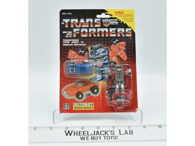 Windcharger W/ BUBBLE MINISPY Action Figure Vintage Hasbro 1984 G1 Transformers