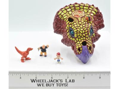 Doom Zones Dino Lab 1993 Mighty Max Bluebird Toys Vintage Set