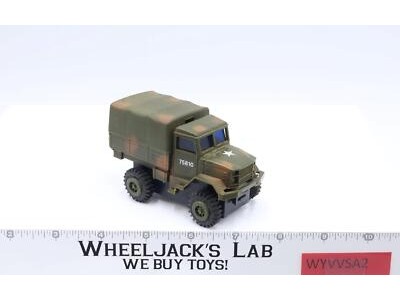 US Army Rescue Jeep 1982 Soma Super Climber 4WD Friction Toy Car Vintage