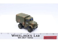 US Army Rescue Jeep 1982 Soma Super Climber 4WD Friction Toy Car Vintage