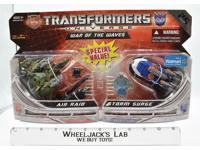 War of the Waves Air Raid Storm Surge Walmart 25th MOSC Universe Transformers