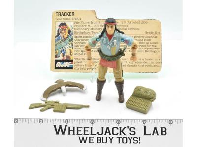 Spirit Tracker V1 100% Complete 1984 GI Joe ARAH Hasbro Vintage Action Figure