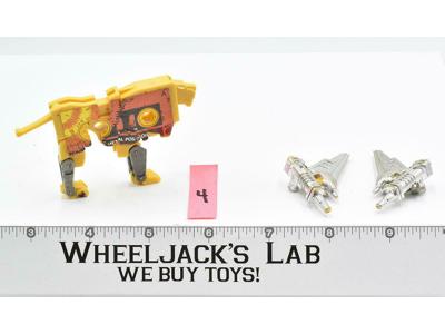 Steeljaw SILVER #4 100% Complete 1986 Vintage G1 Transformers Lion Action Figure