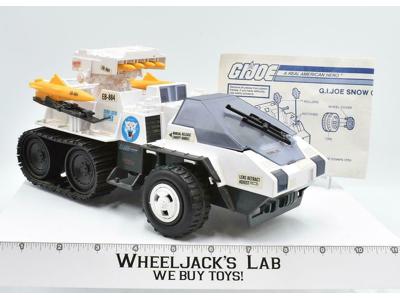 Snow Cat Complete 1985 GI Joe ARAH Hasbro Vintage Action Figure Vehicle