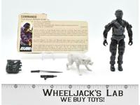 Snake Eyes V2 100% Complete 1985 GI Joe Vintage Hasbro Action Figure