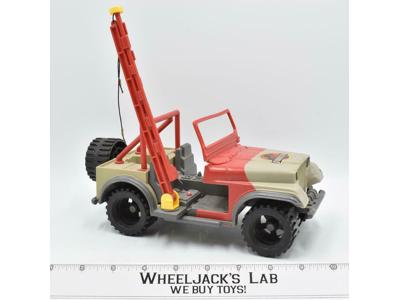 Bush Devil Tracker Jeep Action Figure Vehicle 1993 Jurassic Park Vintage Kenner