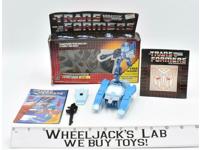 Blurr MIB NICE FIGURE 100% Complete 1986 Vintage Hasbro G1 Transformers