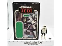 Biker Scout UNPUNCHED Complete 65 Back ROTJ Star Wars Kenner 1983 NO REPRO