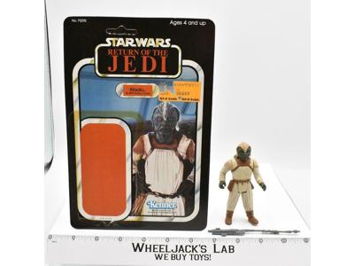 Klaatu UNPUNCHED 100% Complete 77 Back ROTJ Star Wars Kenner 1983 NO REPRO