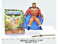King Randor 100% Complete 1987 He-Man MOTU Masters of the Universe W/ Comic