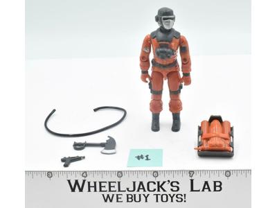 Barbecue #1 V1 100% Complete 1985 GI Joe ARAH Hasbro Vintage Action Figure