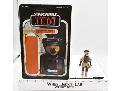 Princess Leia Boushh Complete 65 Back ROTJ Star Wars Kenner 1983 NO REPRO