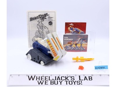 Col. Borobot BraveStarr 1986 Mattel Vintage Action Figure Vehicle