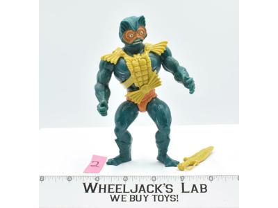 Mer-Man Soft Head 100% Complete 1981 He-Man MOTU Mattel Masters of the Universe