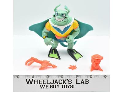 Ray Fillet 100% Complete 1990 TMNT Teenage Mutant Ninja Turtle Vintage Playmates