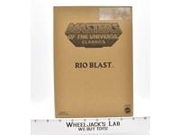 Rio Blast w/Mailer MOSC He-Man Masters of the Universe MOTU Classics 2014