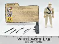 Storm Shadow 100% Complete 1984 GI Joe ARAH Hasbro Vintage Action Figure