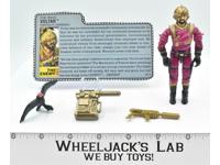 Voltar 100% Complete 1988 GI Joe ARAH Cobra Vintage Hasbro Action Figure