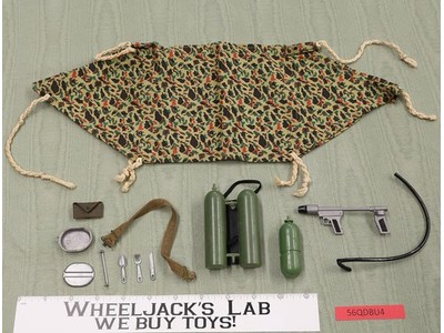 GI Joe Action Marine Beachhead Assault Tent Set 1964 Vintage 12" Accessory